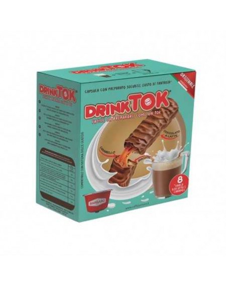 BARBARO DrinkTok Snack Biscotto e Caramel 8 Capsule compatibili Dolce Gusto - 2