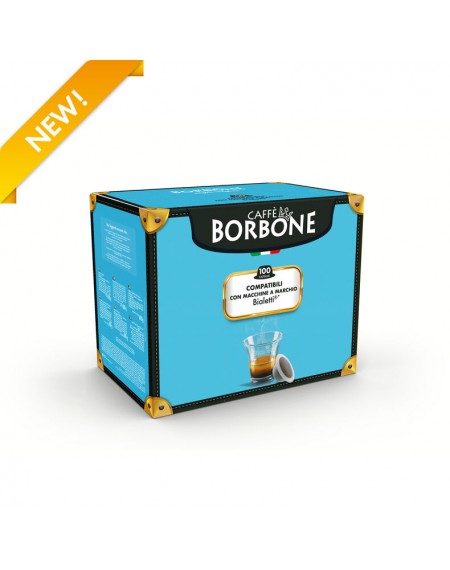 Caffè Borbone 100 Capsule compatibili Bialetti®* - Miscela BLU - 1